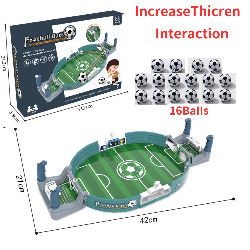 "Portable Tabletop Soccer Game – Family Party & Kids' Sports Toy"