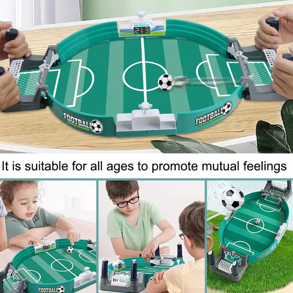 "Portable Tabletop Soccer Game – Family Party & Kids' Sports Toy"