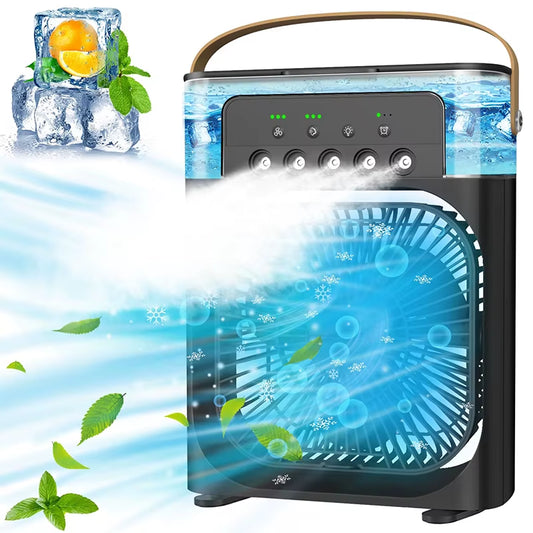  "Portable Stand Air Cooler – Ice Cooling & Heat Dissipation"